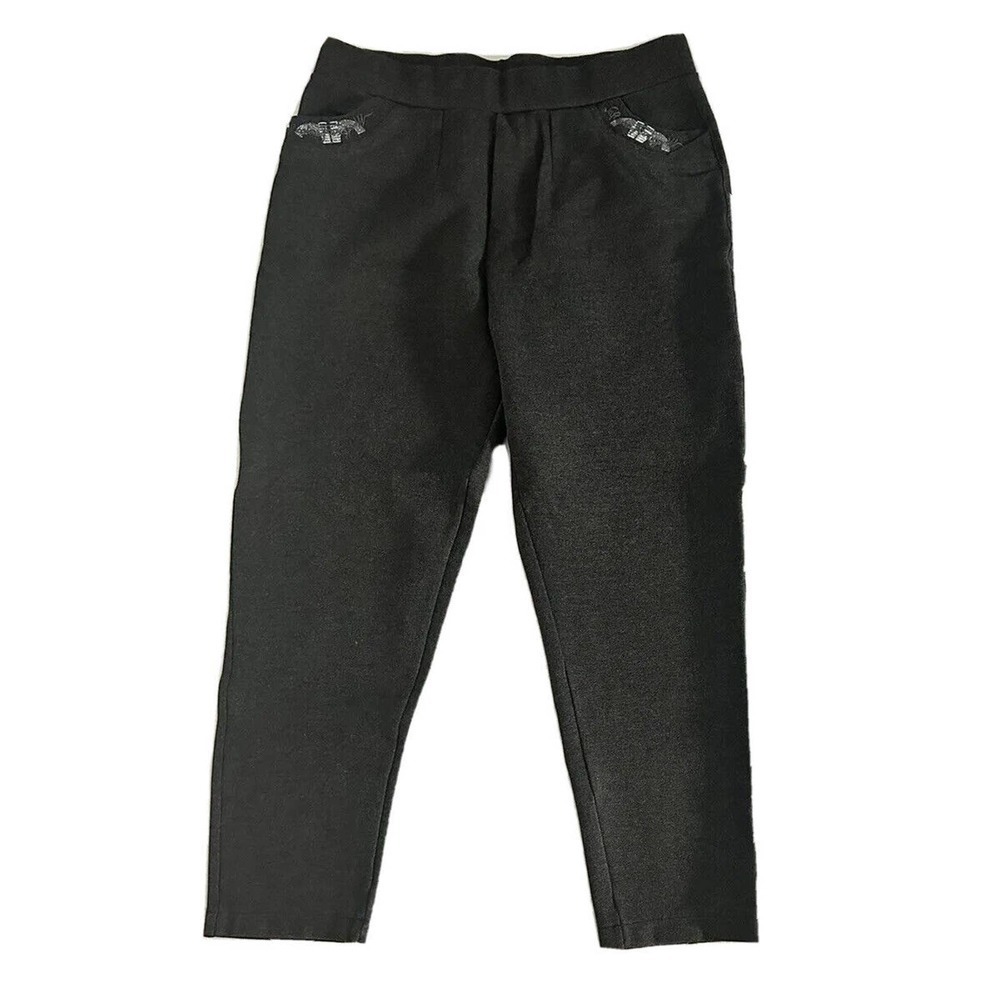 Salvatore Ferragamo | GTO Women's Black Pull On Straight Sweatpants Size 40